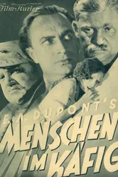 Люди в клетке 1930 постер