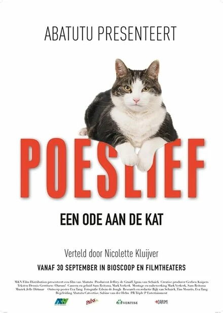 Постер Poeslief: een ode aan de kat