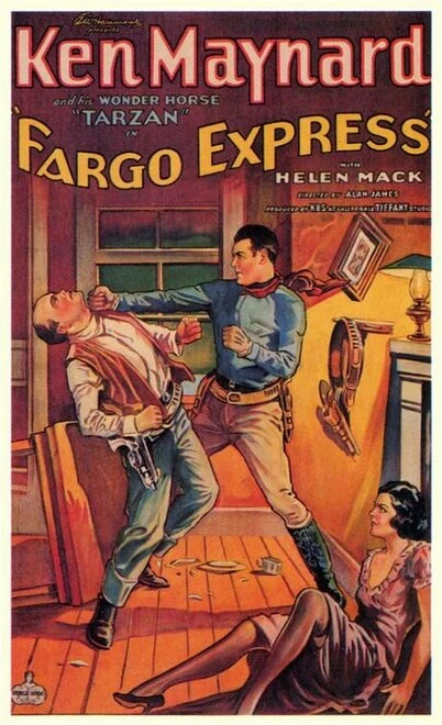 Постер Фарго экспресс 1933