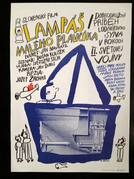Постер Lampás malého plavcíka