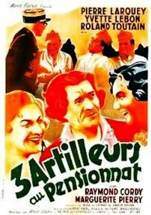 Постер Trois artilleurs au pensionnat