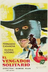 El aguila negra en «El vengador solitario» постер