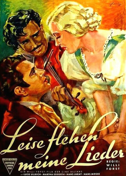 Постер Песнь моя летит с мольбою 1933