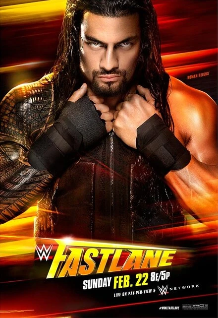 Постер WWE Полоса обгона 2015