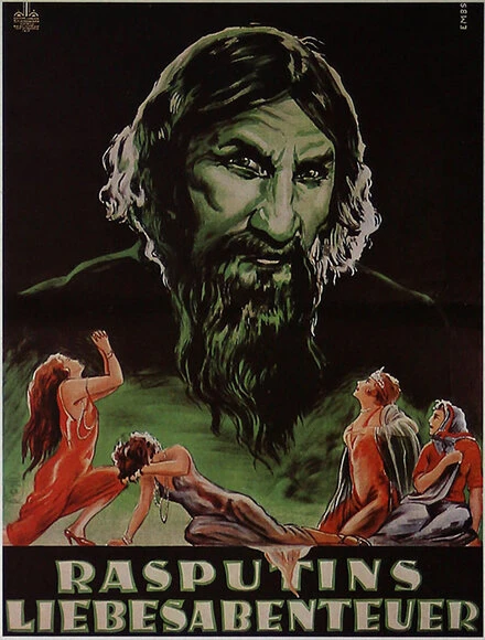 Постер Распутин, святой грешник 1928