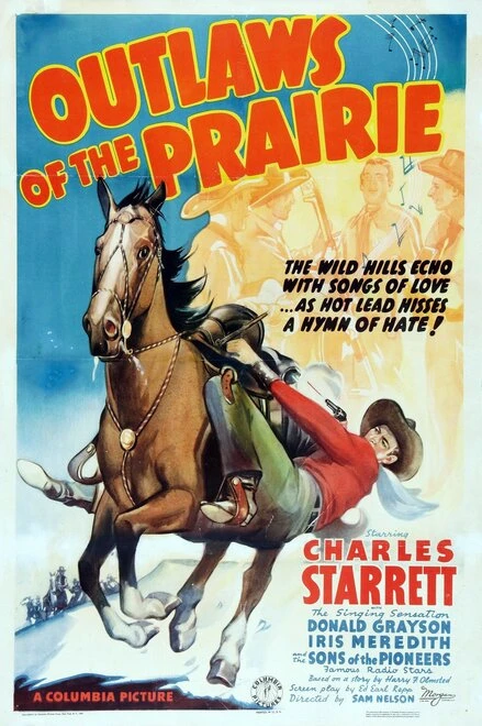 Постер Outlaws of the Prairie