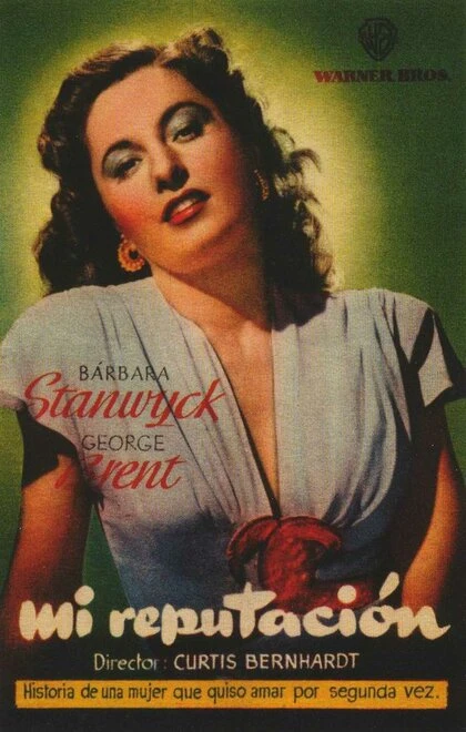Постер Моя репутация 1946