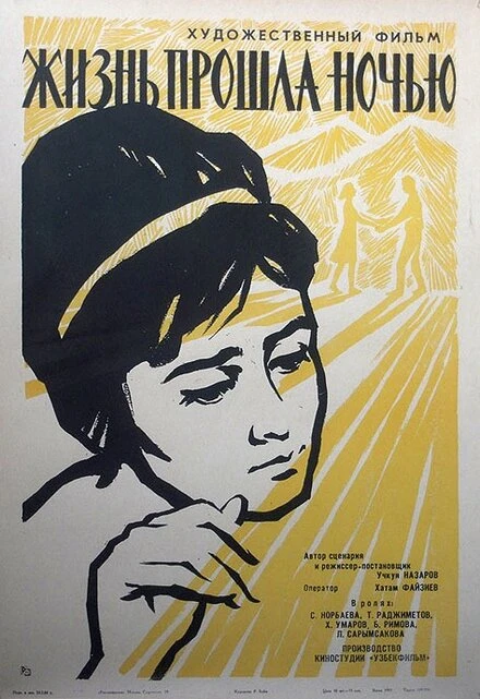 Постер Жизнь прошла ночью 1964
