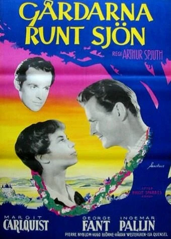 Постер Gårdarna runt sjön