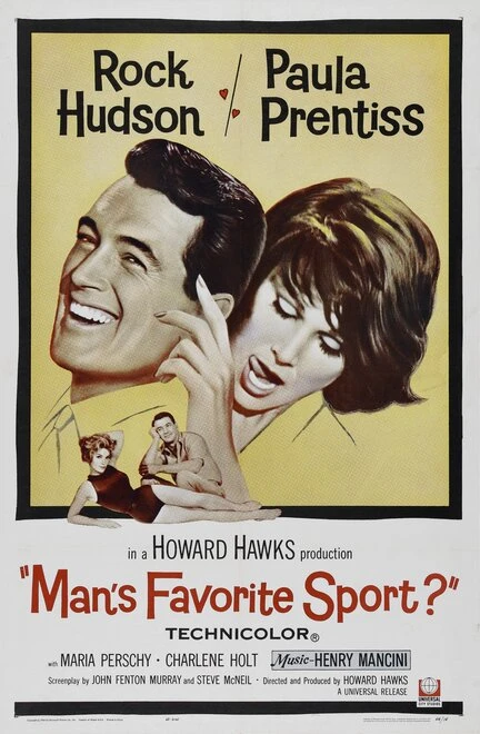 Постер Любимый спорт мужчин 1963