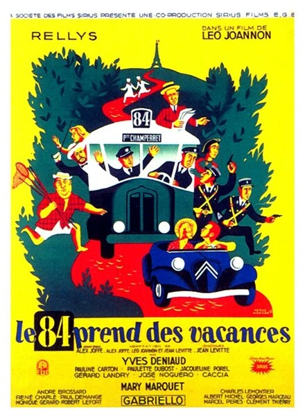 Постер 84-й берет отпуск 1949