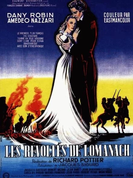 Постер Мятежники из Ломанака 1954