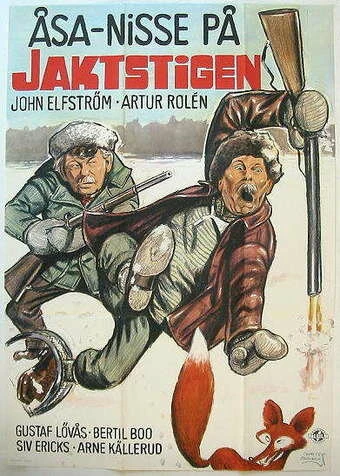 Постер Åsa-Nisse på jaktstigen