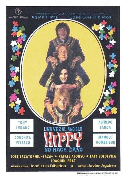 Постер Una vez al año ser hippy no hace daño