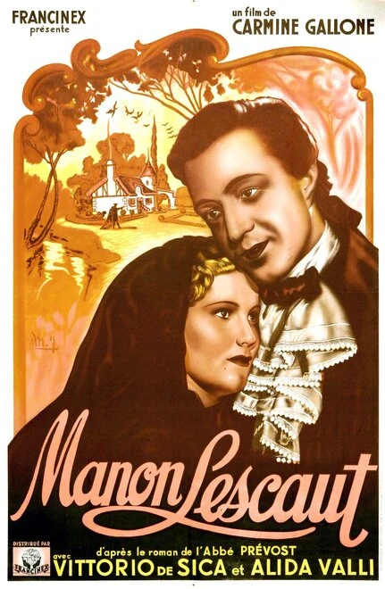 Постер Манон Леско 1940