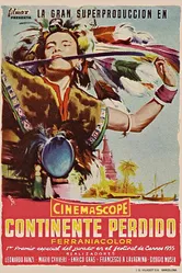Потерянный континент 1955 постер