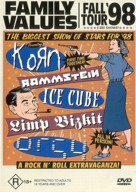 Постер Family Values Fall Tour '98