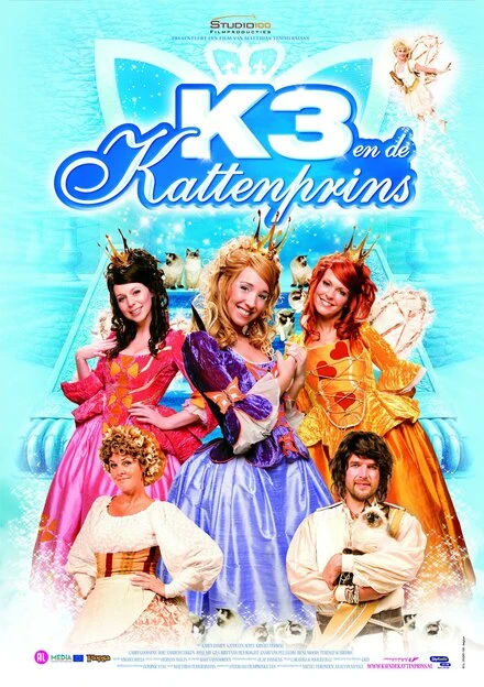 Постер K3 en de kattenprins