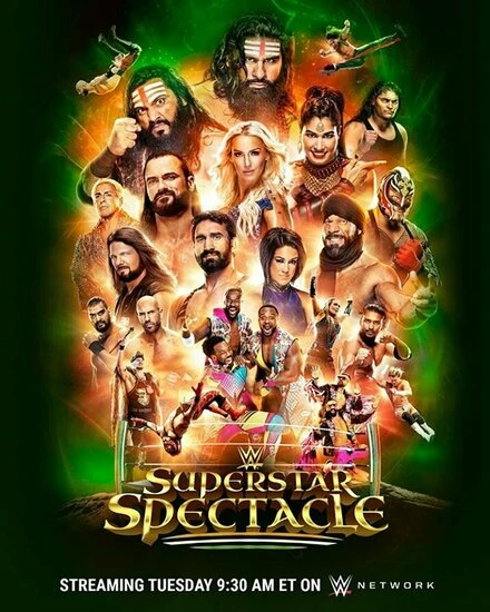 Постер WWE Superstar Spectacle