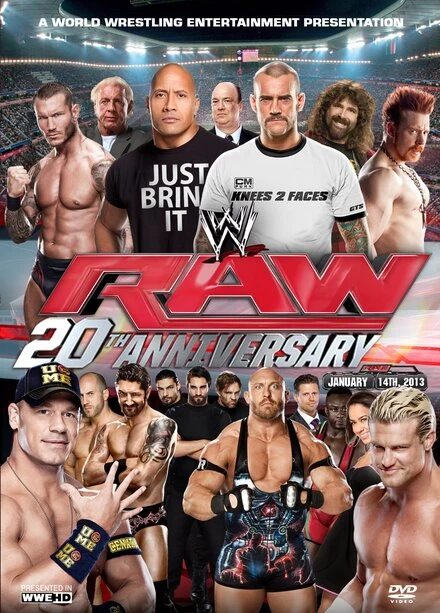 Постер WWE: Raw 20th Anniversary Collection