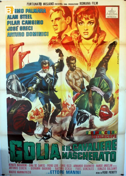 Постер Голиаф и рыцарь в маске 1963