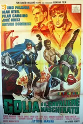 Голиаф и рыцарь в маске 1963 постер