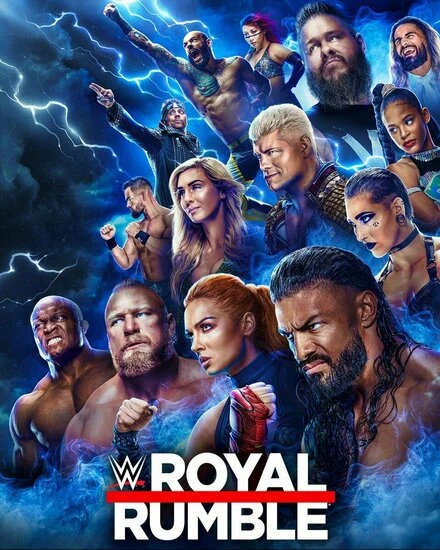 Постер WWE Королевская битва 2023