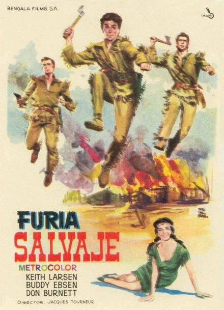 Постер Бурная река 1961