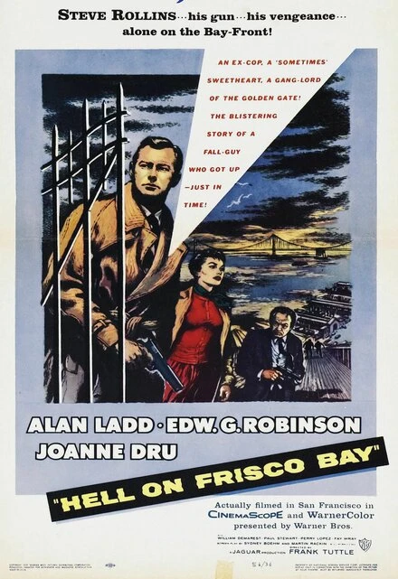 Постер Ад в заливе Фриско 1955