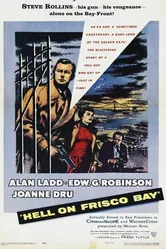 Ад в заливе Фриско 1955 постер