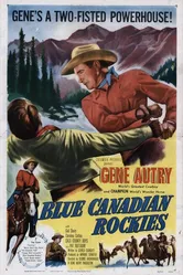 Blue Canadian Rockies постер