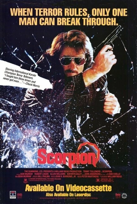 Постер Скорпион 1986, США