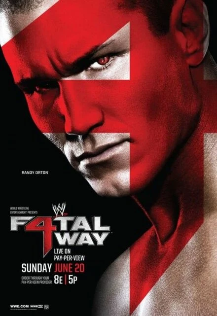 Постер WWE 4 смертельных пути 2010