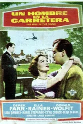 The Man in the Road 1956 постер