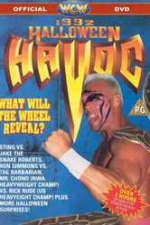 WCW Разрушение на Хэллоуин 1992 постер