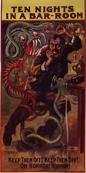 Постер Десять ночей в баре 1909