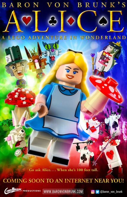 Постер Baron von Brunk's Alice: a LEGO Adventure in Wonderland
