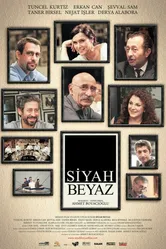 Черное и белое 2010 постер