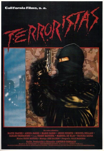 Постер Террористы 1986