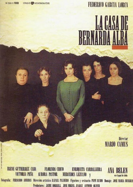 Постер Дом Бернарды Альбы 1987