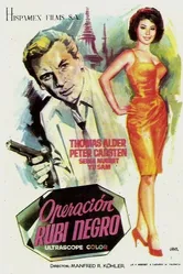 Проклятье чёрного рубина 1965 постер