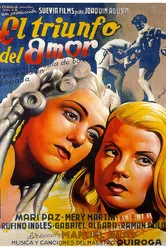 El triunfo del amor постер