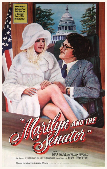 Постер Мэрилин и сенатор 1975