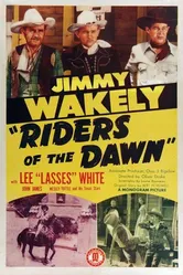 Riders of the Dawn 1945 постер