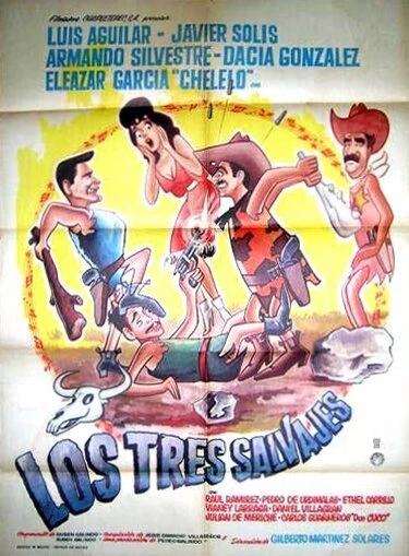 Постер Los tres salvajes
