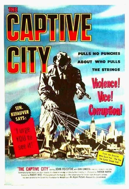 Постер Город в плену 1952