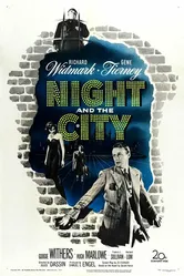 Ночь и город 1950 постер