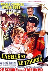 Красавица и цыган 1958 постер