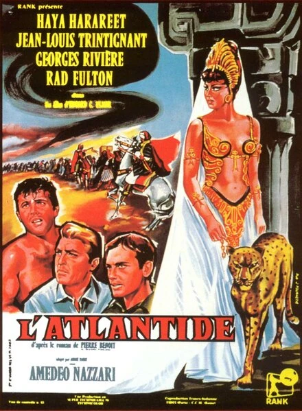 Постер Атлантида 1961