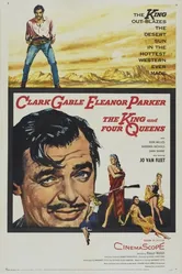 Король и четыре королевы 1956 постер